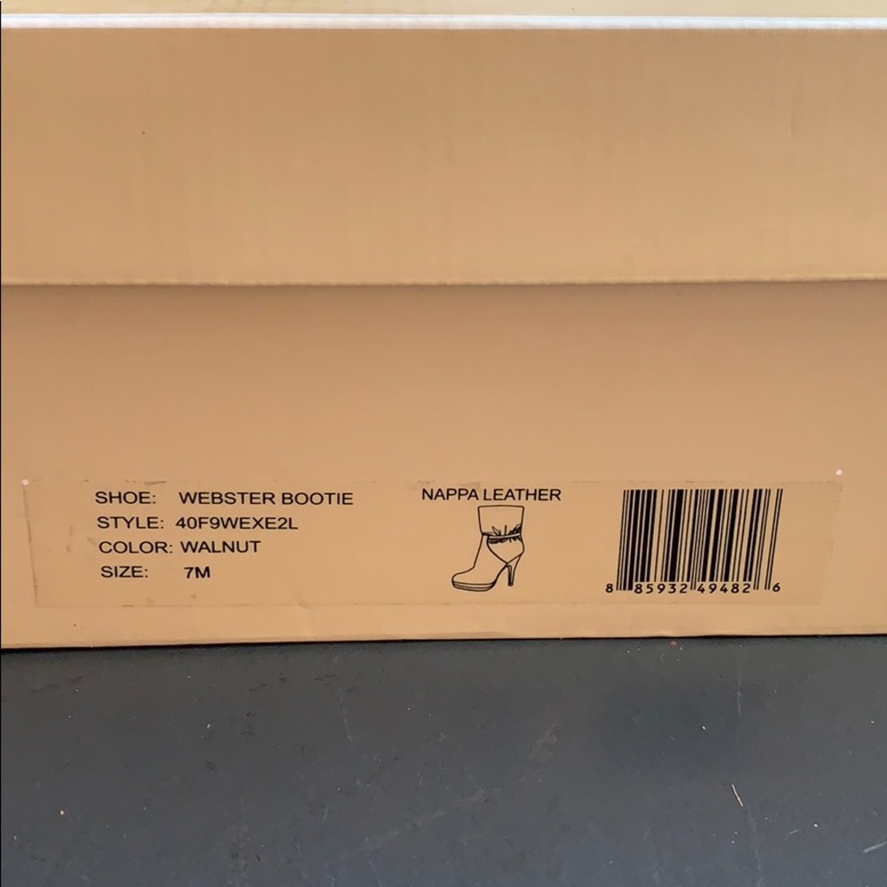 Michael Kors Western Bootie in Walnut - Picture 4 of 4